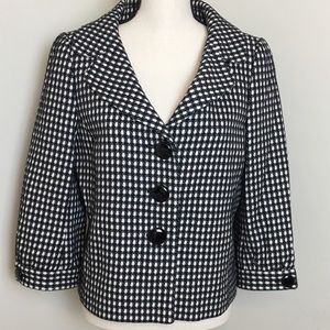 Ann Taylor Wool Blend Cropped Blazer